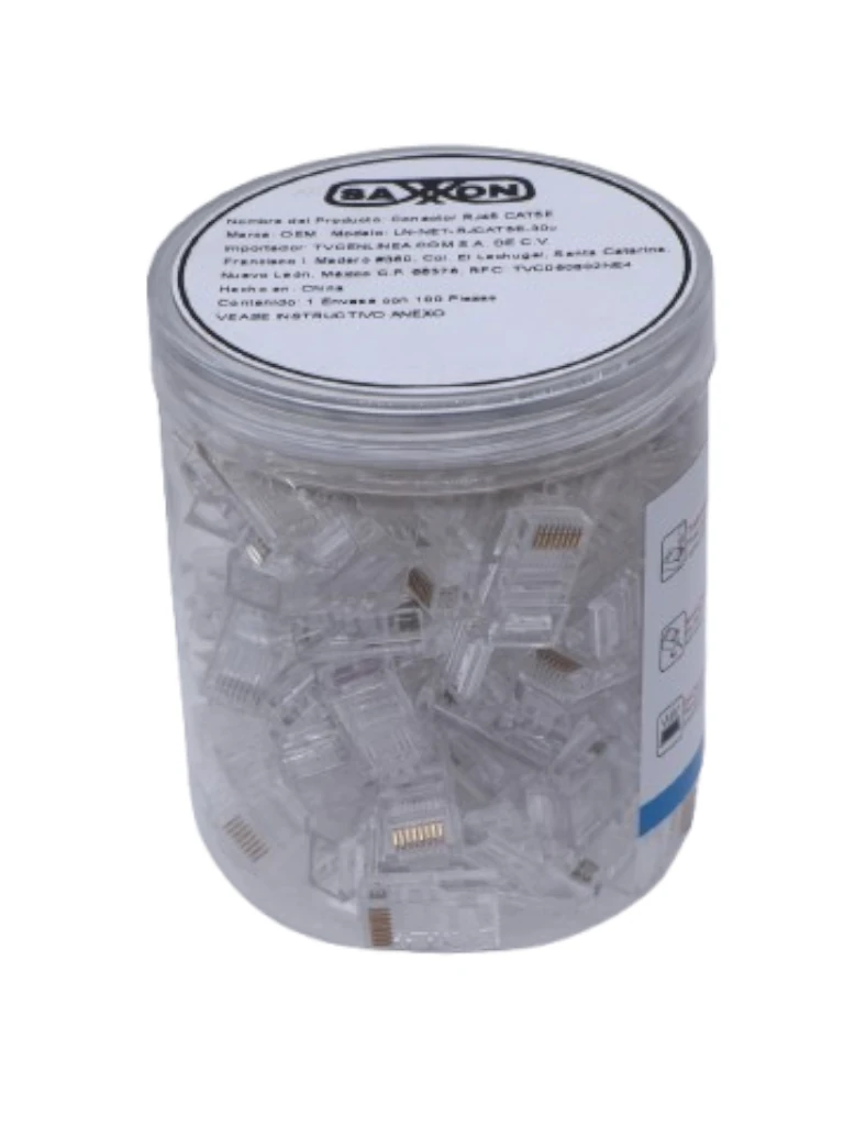 CONECTOR RJ45 CAT5 BOTE